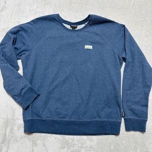 Patagonia Pullover Crewneck Sweatshirt Blue Long Sleeve XL Unisex Mens Womens